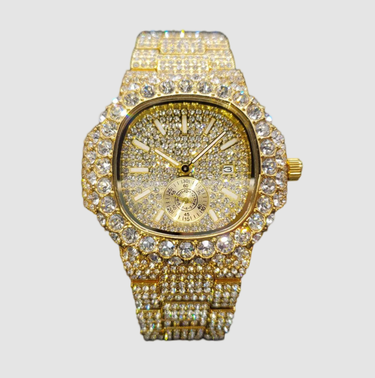 Villa Blvd Royal Diamond Bouquet Date Watch ☛ Multiple Colors Available ☚