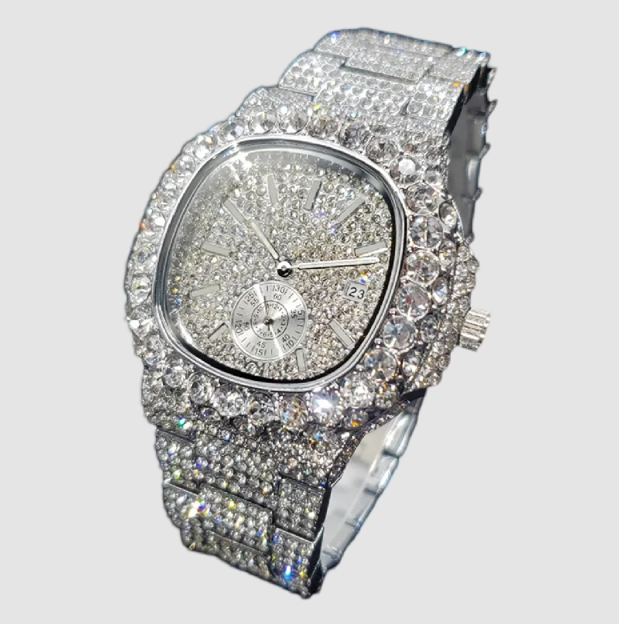 Villa Blvd Royal Diamond Bouquet Date Watch ☛ Multiple Colors Available ☚