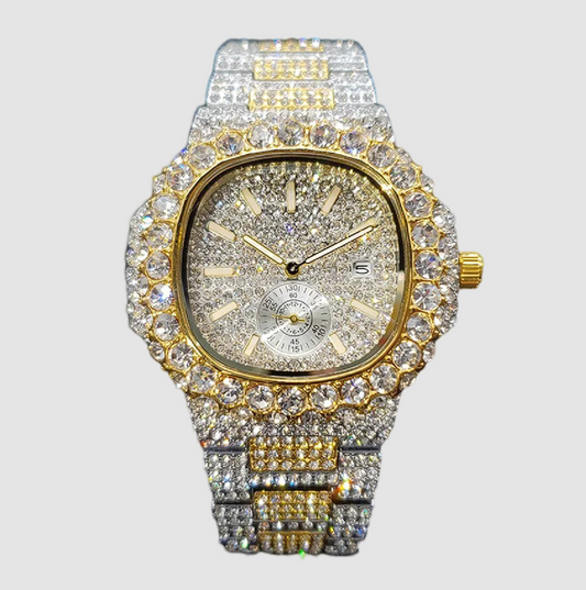 Villa Blvd Royal Diamond Bouquet Date Watch ☛ Multiple Colors Available ☚