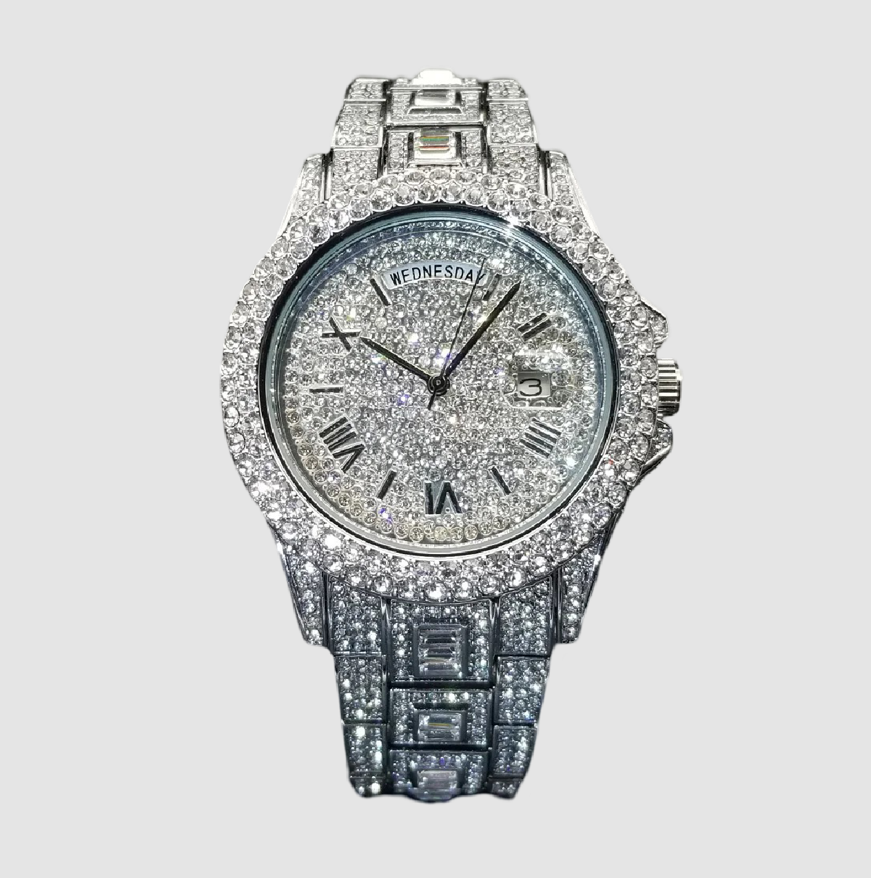 Villa Blvd Diamond Classic Roman Date ☛ Multiple Colors Available ☚