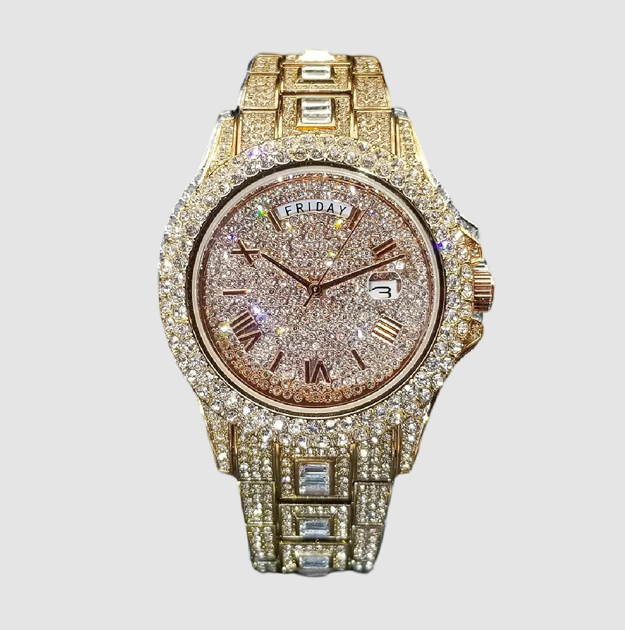 Villa Blvd Diamond Classic Roman Date ☛ Multiple Colors Available ☚