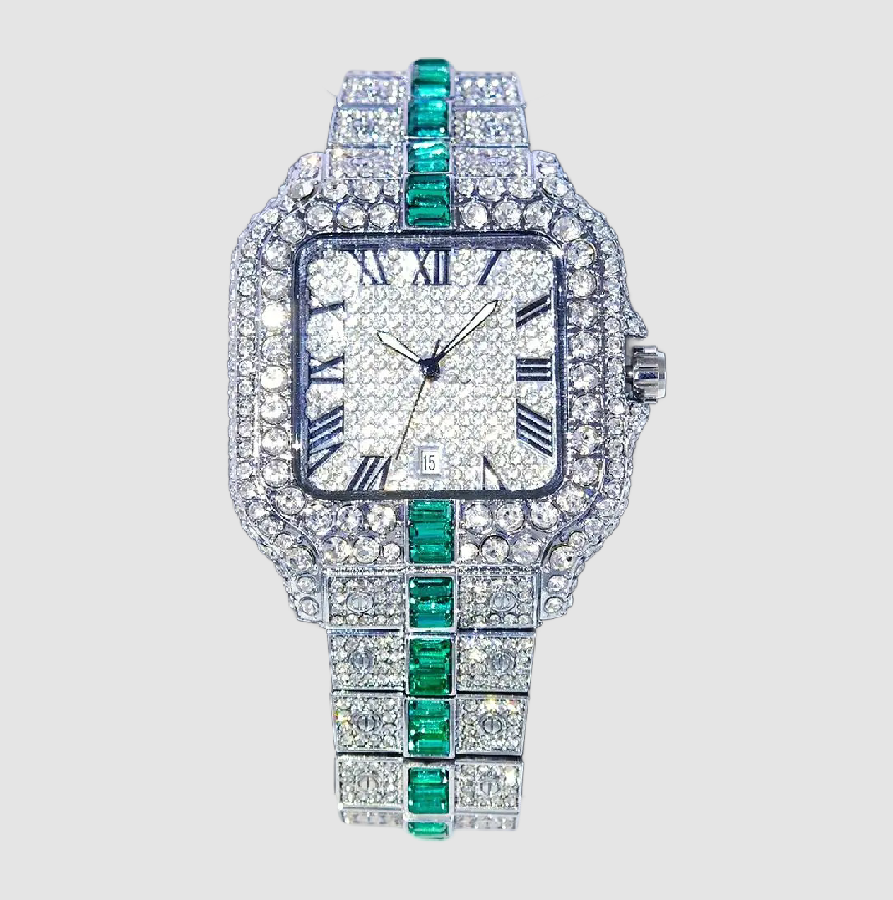 Villa Blvd The Quartz Diamond Date Watch ☛ Multiple Colors Available ☚