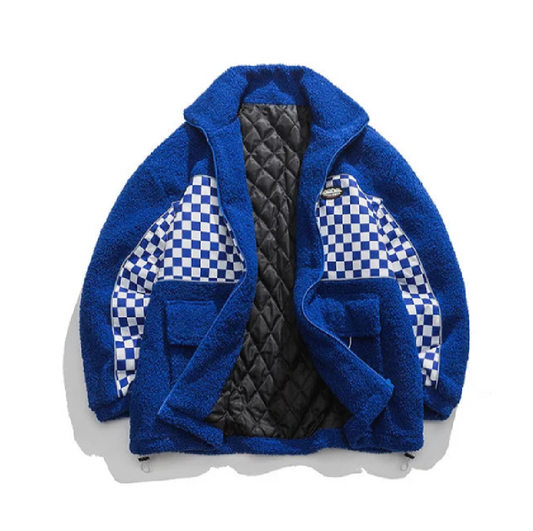 Villa Blvd Checked Fleece Jacket ☛ Multiple Colors Available ☚