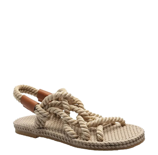 Villa Blvd Havana Tied Rope Sandals ☛ Multiple Colors Available ☚