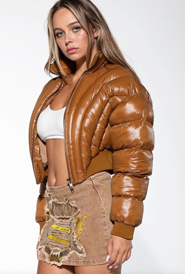 Villa Blvd Woven Puffer Jacket ☛ Multiple Colors Available ☚