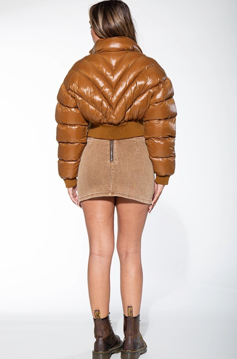 Villa Blvd Woven Puffer Jacket ☛ Multiple Colors Available ☚