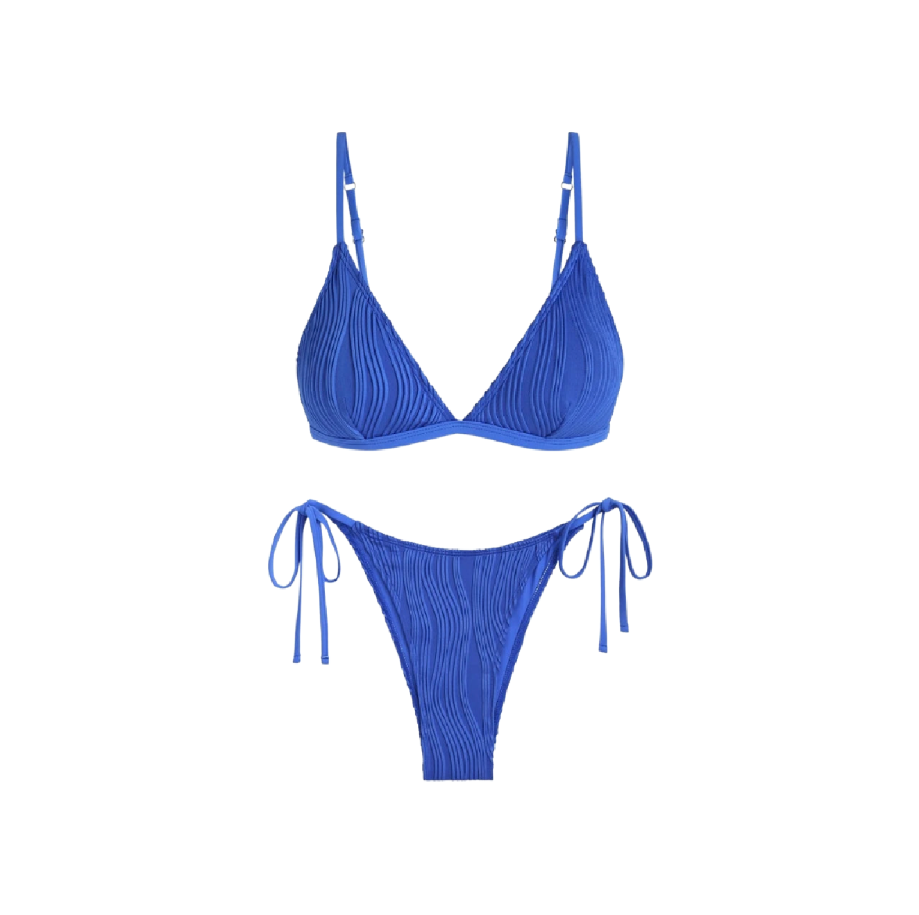 Villa Blvd Textured Wave Bikini ☛ Multiple Sizes Available ☚