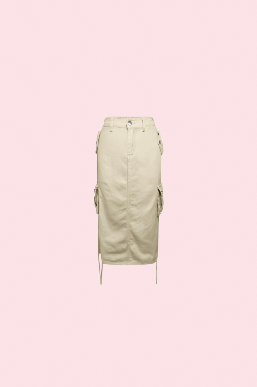 Villa Blvd Denim Cargo Skirt