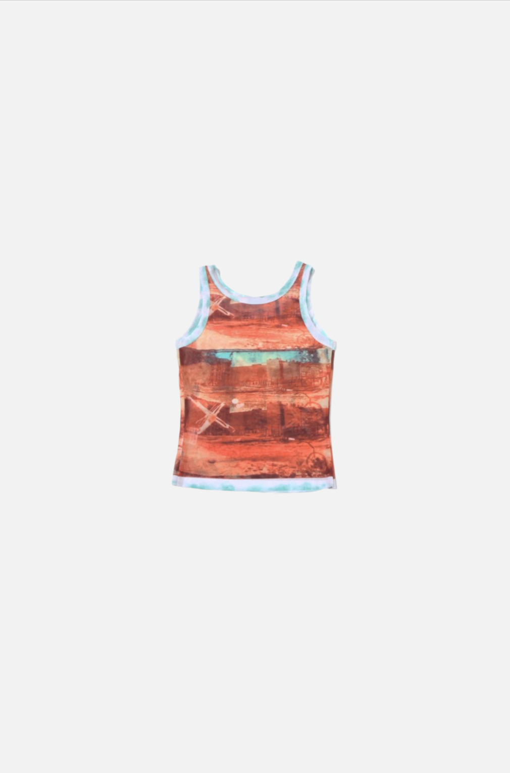 Villa Blvd Wave Mesh Tank