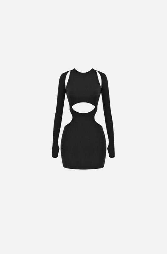 Villa Blvd Panel Cut Bodycon Dress