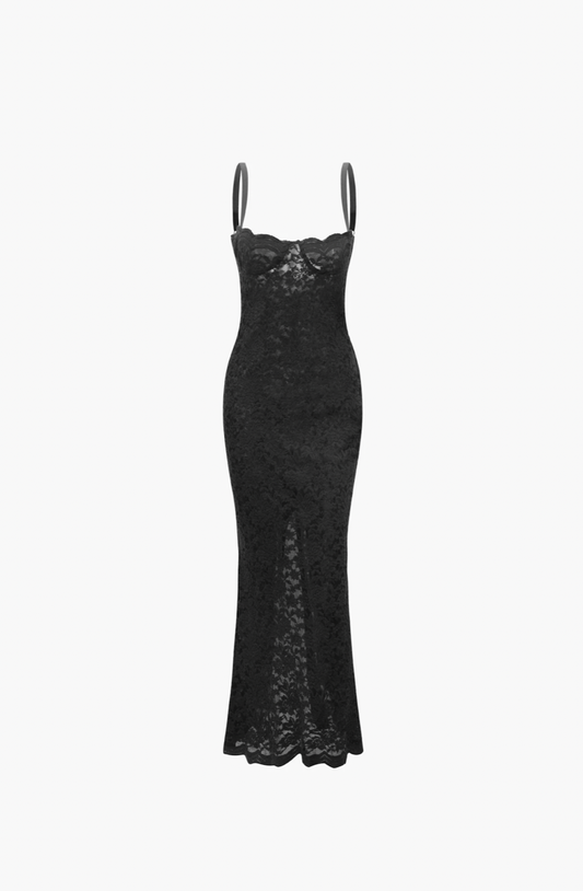 Villa Blvd Long Lace Bodycon Dress ☛ Multiple Colors Available ☚