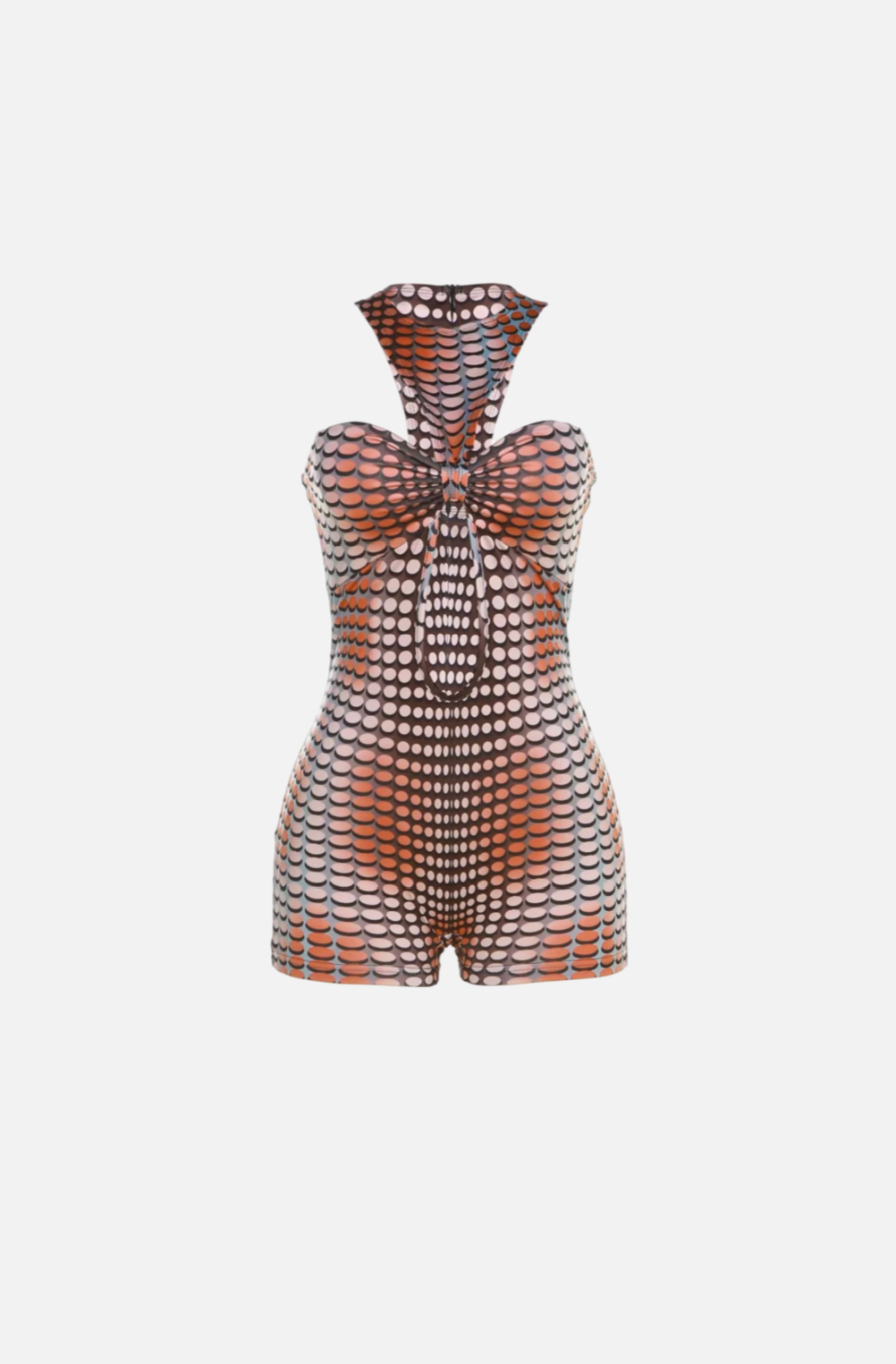 Villa Blvd Hollow Dots Romper