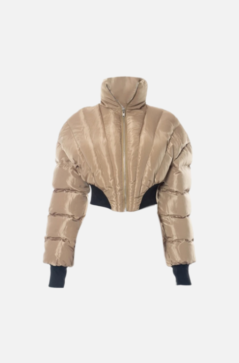 Villa Blvd Cropped Quilted Puffer Jackets ☛ Multiple Colors Available ☚