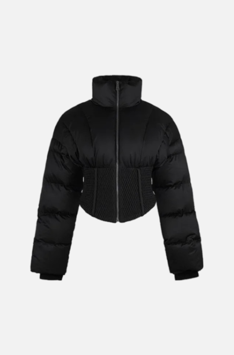 Villa Blvd Quilted Mock Neck Puffer Jacket