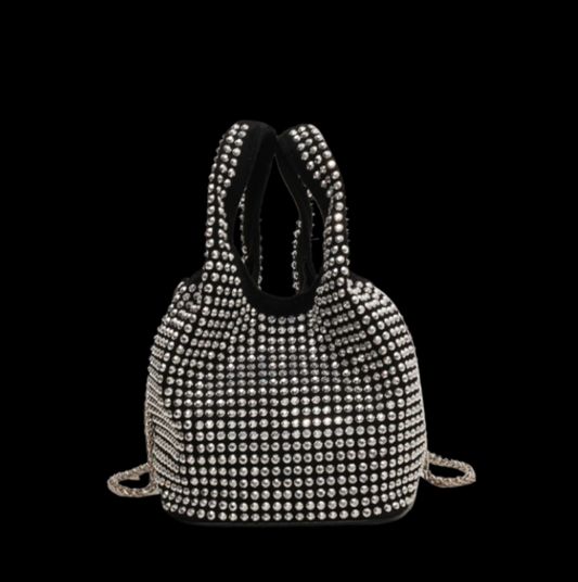 Villa Blvd Rivet Metal Bucket Bag ☛ Multiple Colors Available ☚