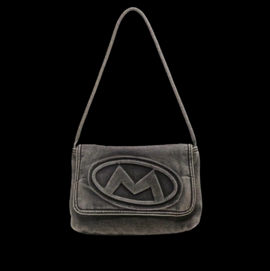 Villa Blvd Vintage Denim Matérielle Shoulder Bag ☛ Multiple Colors Available ☚