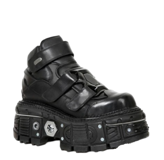 Villa Blvd 0.3 Ankle Platform Sneakers