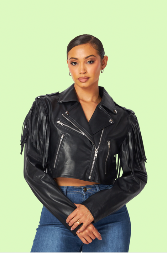 Villa Blvd ƎDEN Outlaw Vegan Leather Jacket  ☛ Multiple Colors Available ☚