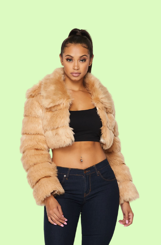 Villa Blvd ƎDEN Faux Fur Jacket  ☛ Multiple Colors Available ☚