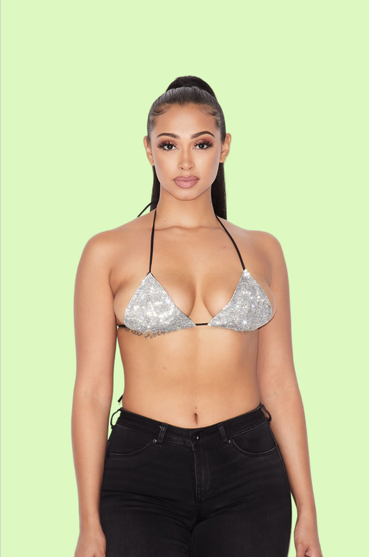 Villa Blvd ƎDEN Diamond Tri-Halter Top ☛ Multiple Colors Available ☚