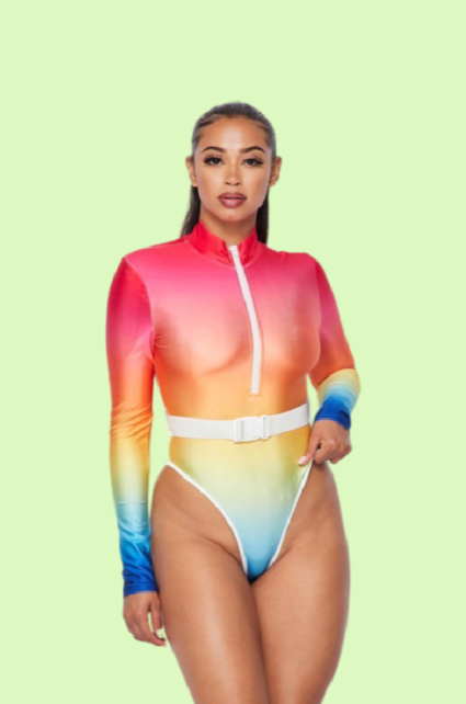 Villa Blvd ƎDEN Gradient Swimsuit