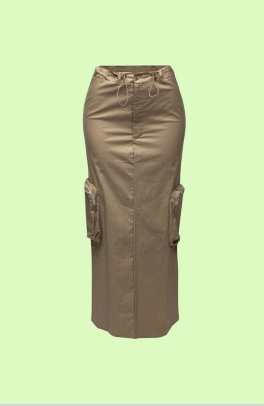 Villa Blvd ƎDEN Maxi Cargo Skirt ☛ Multiple Colors Available ☚
