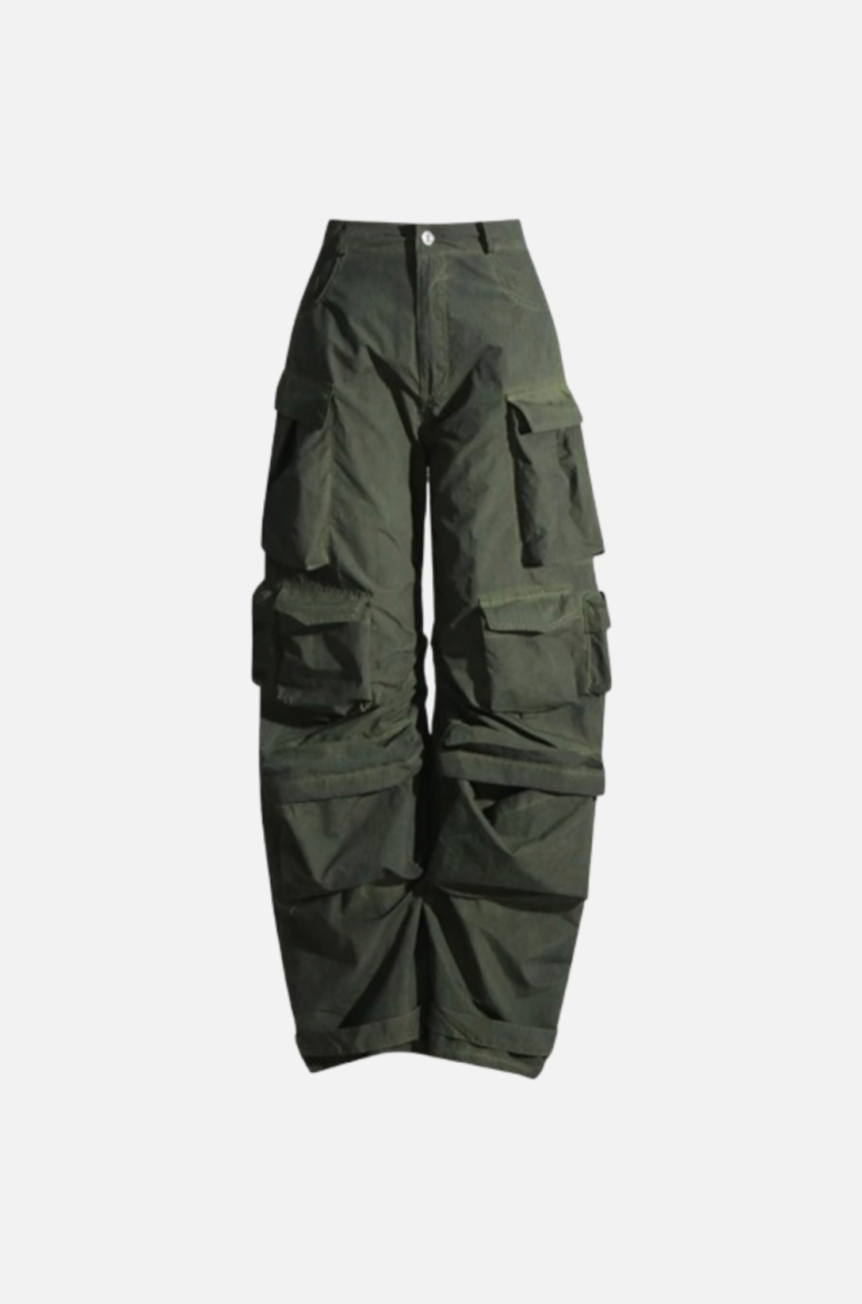 Villa Blvd Solid Multi-Cargo Pants