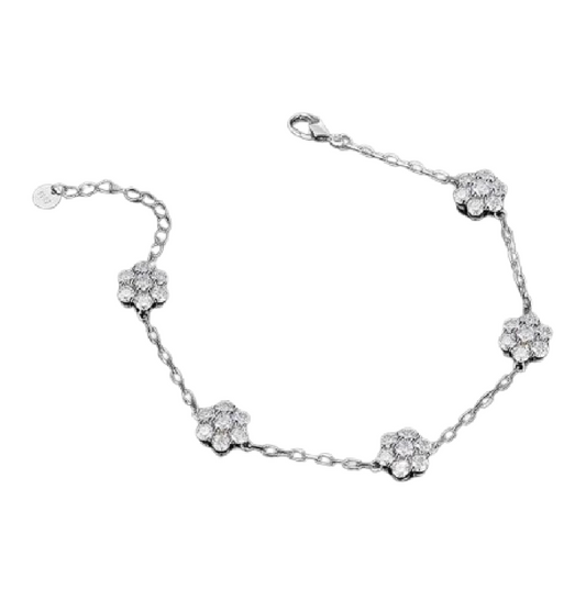 Villa Blvd Fleur Moissanite Bracelet