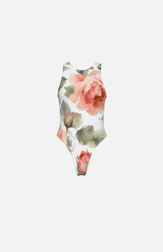 Villa Blvd ⱯPEX Diamond Blush Floral Accent Bodysuit