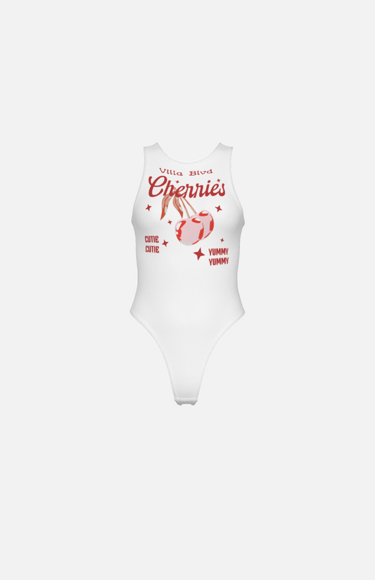 Villa Blvd ⱯPEX Diamond Cherry Orchard Tank Bodysuit