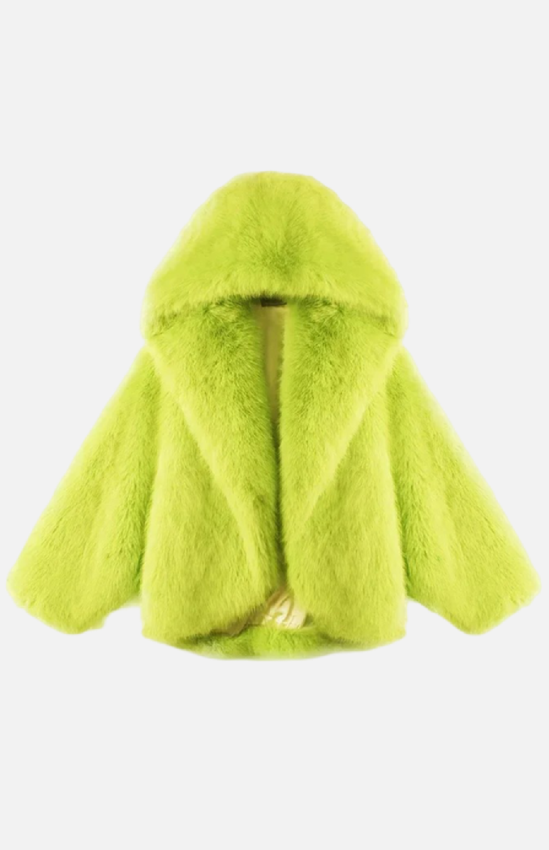 Villa Blvd Fluffy Fur Hooded Coat ☛ Multiple Colors Available ☚