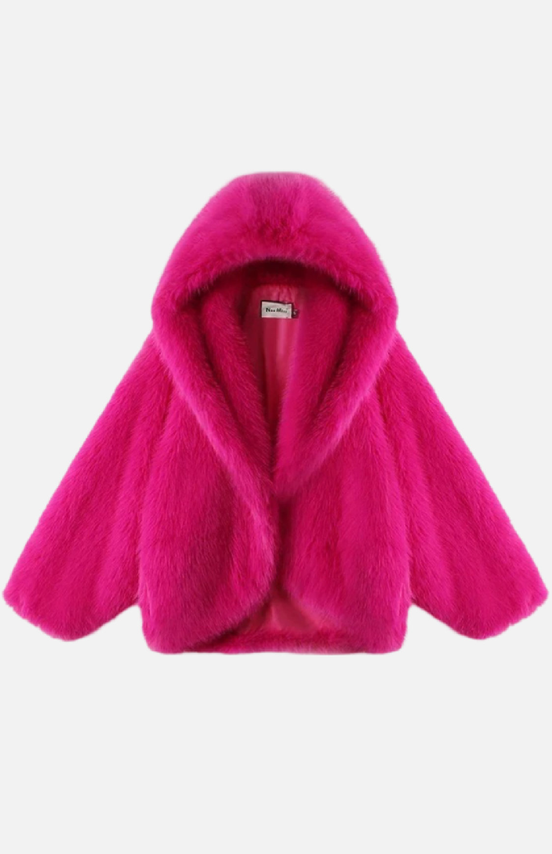 Villa Blvd Fluffy Fur Hooded Coat ☛ Multiple Colors Available ☚