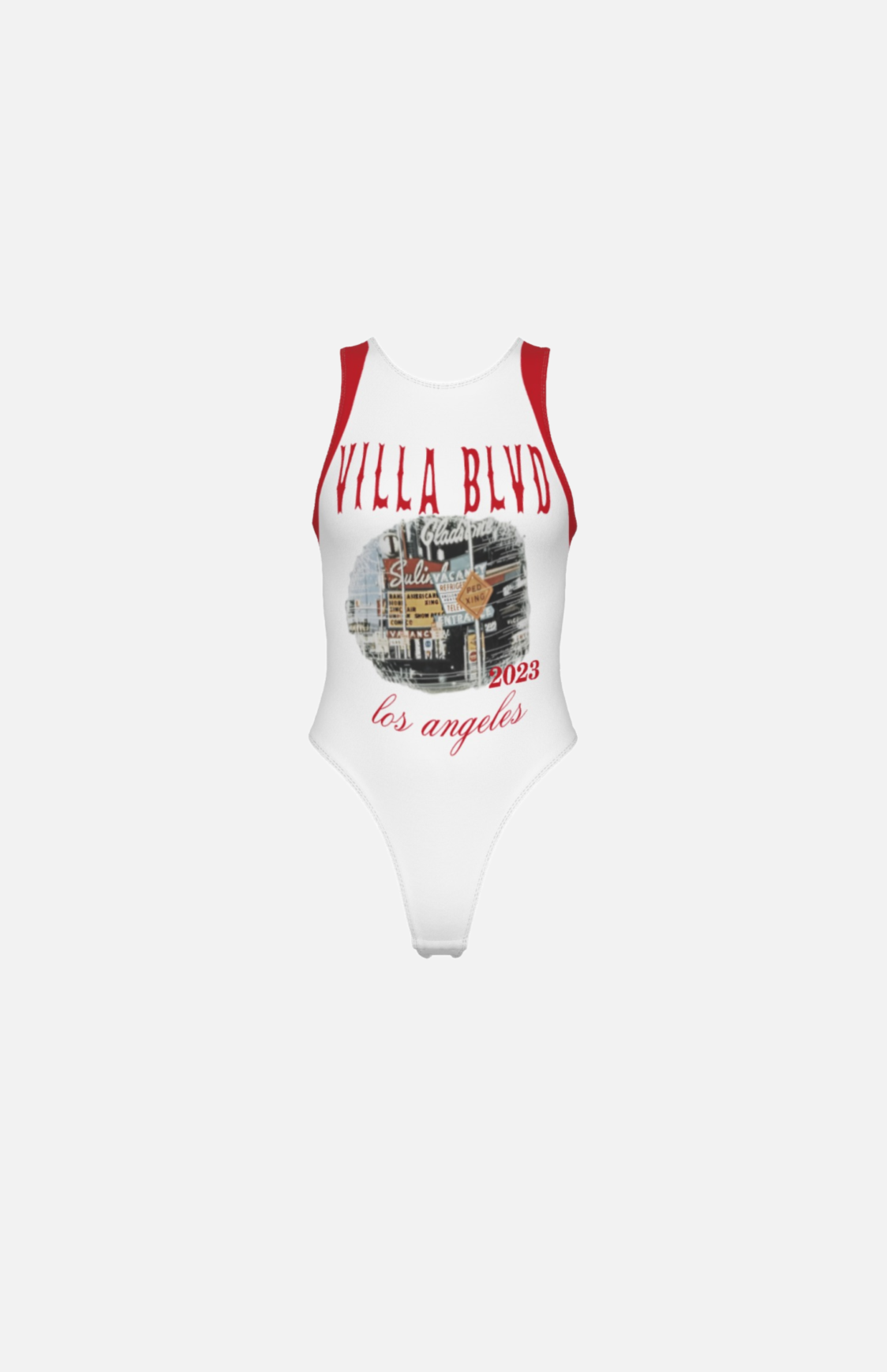 Villa Blvd ⱯPEX Diamond Micro Princess Cut Tank Bodysuit