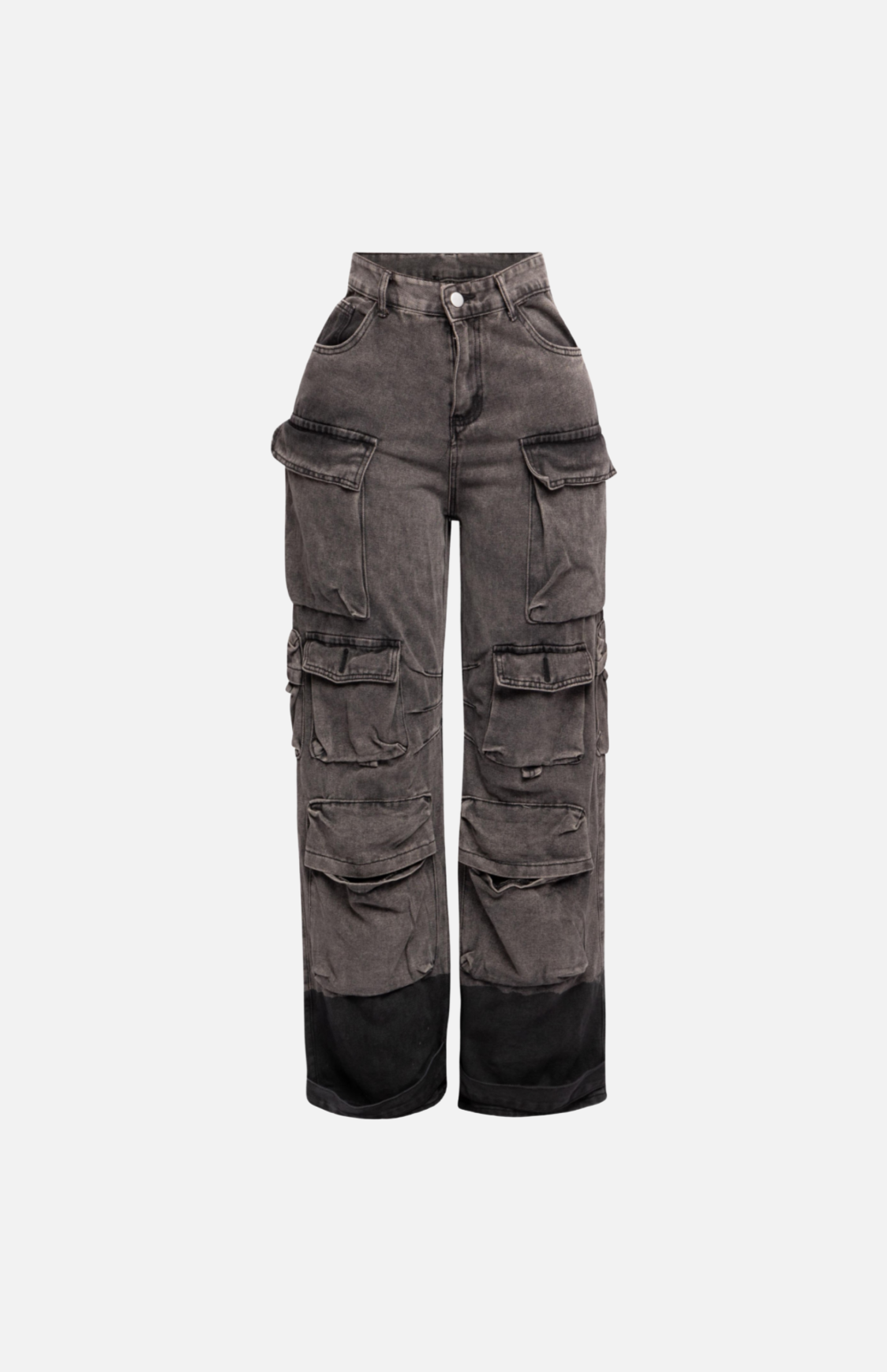 Villa Blvd ⱯPEX Ombre Washed Denim Cargo Pants