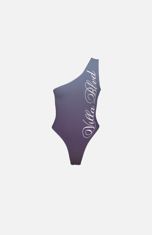 Villa Blvd Avenir Indicus Gradient One-Shoulder Bodysuit