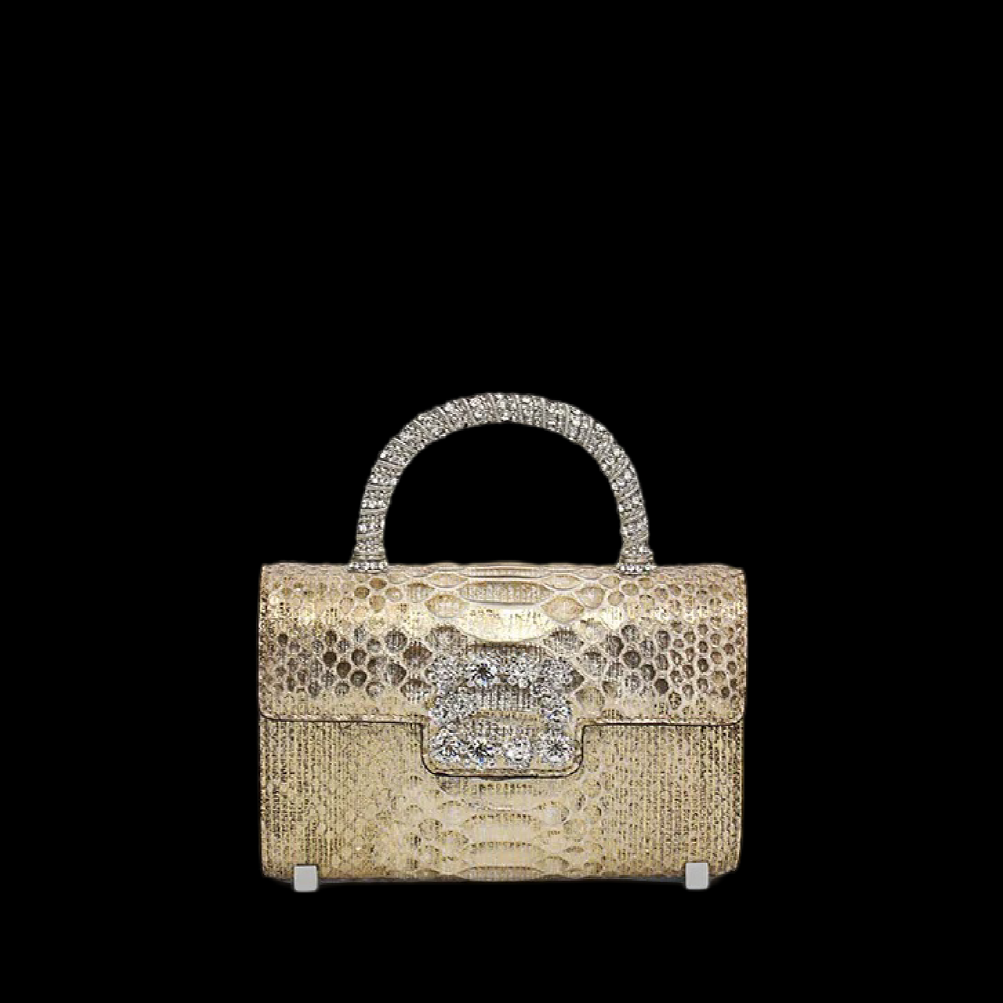 Villa Blvd Viper Diamond Buckle Handbag ☛ Multiple Colors Available ☚