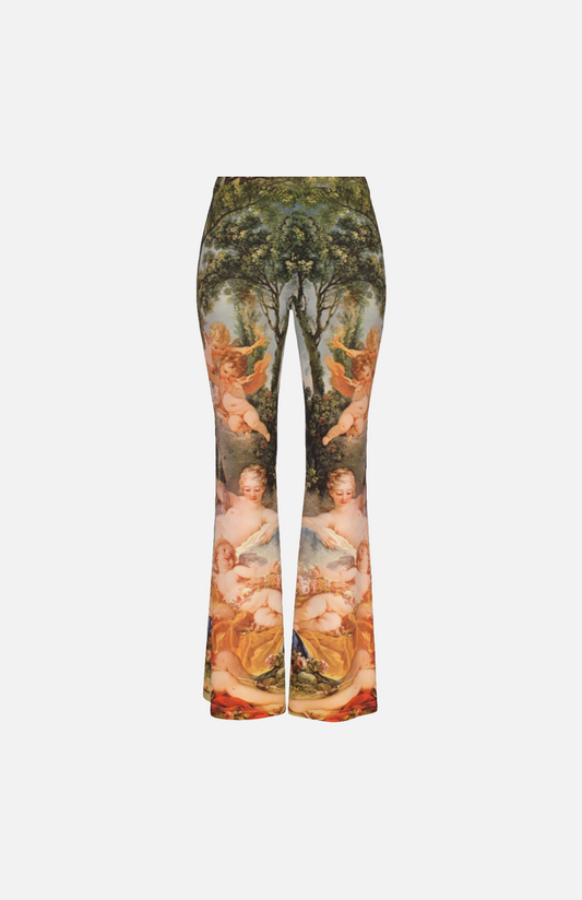 Villa Blvd Cupid's Garden Flared Fit Pants