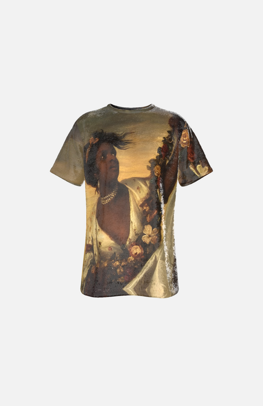 Villa Blvd Fleus au Ciel Velvet Shirt