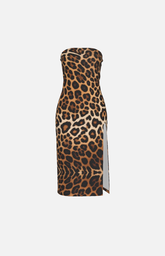 Villa Blvd Félin Fatal Bandeau Dress