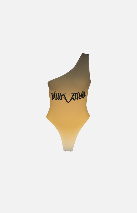 Villa Blvd Noctis Anges Gradient One-Shoulder Bodysuit