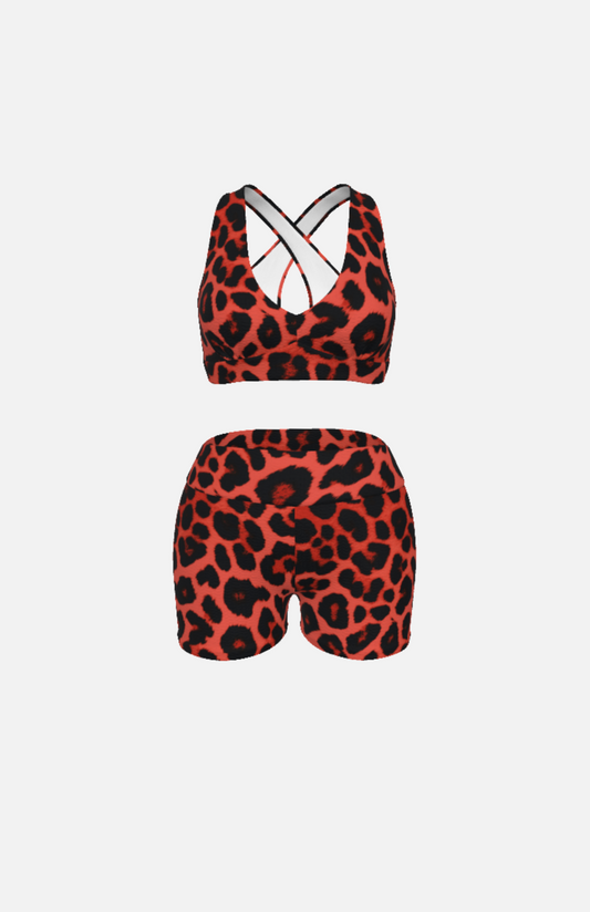 Villa Blvd Félin Fatal Rouge Sports Set