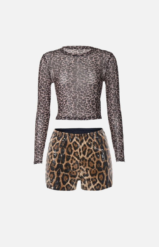 Villa Blvd Metallic Wild Mesh Set ☛ Multiple Colors Available ☚