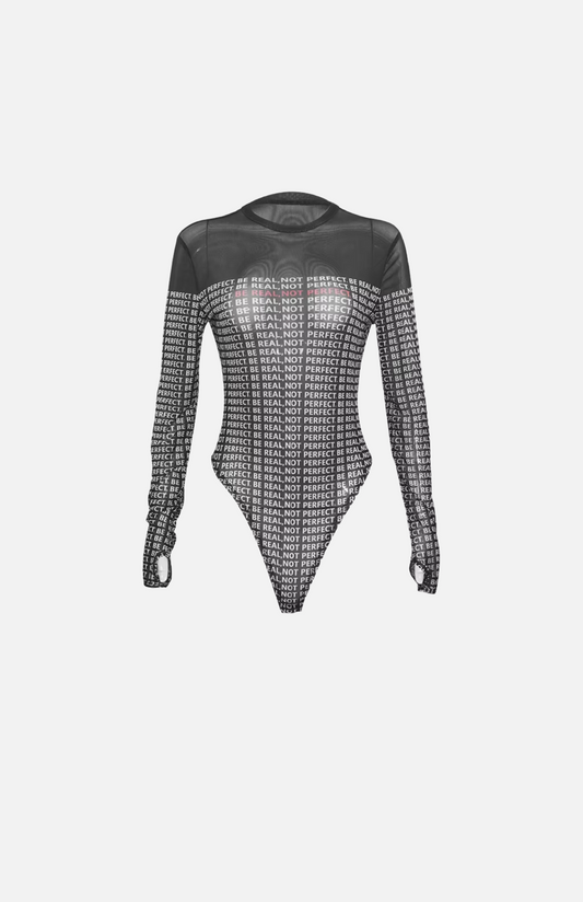 Villa Blvd NOT PERFECT Mesh Bodysuits ☛ Multiple Colors Available ☚