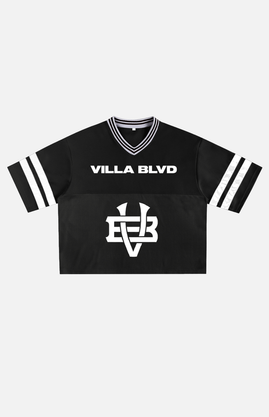 Villa Blvd Bold Vintage Mesh Panel T-Shirt