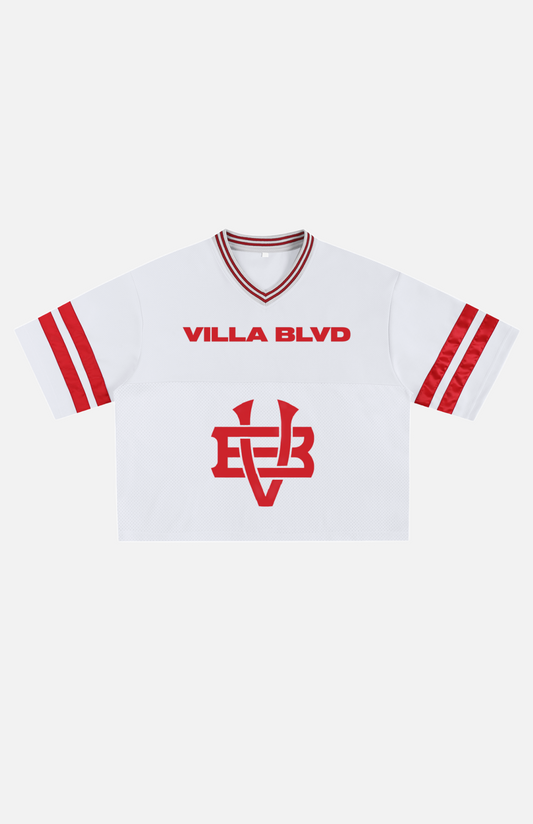 Villa Blvd Bold Vintage Mesh Panel T-Shirt