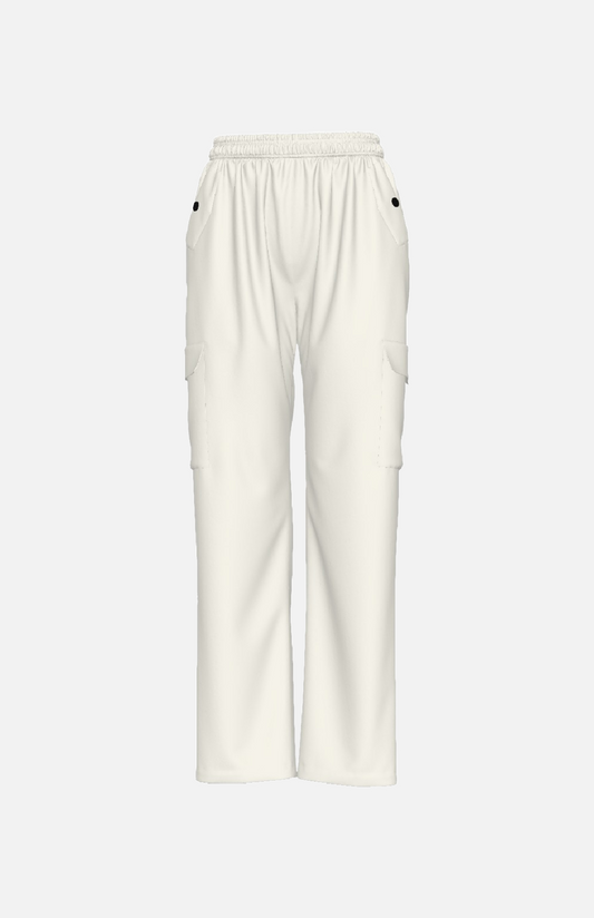 Villa Blvd Vintage White Cargo Pants