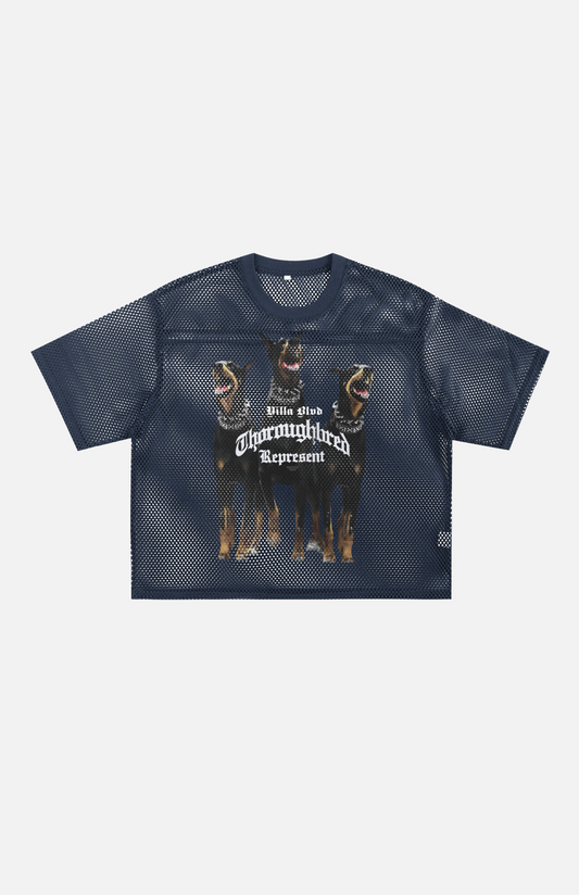 Villa Blvd Mesh Net Thoroughbred T-Shirt ☛ Multiple Colors Available ☚