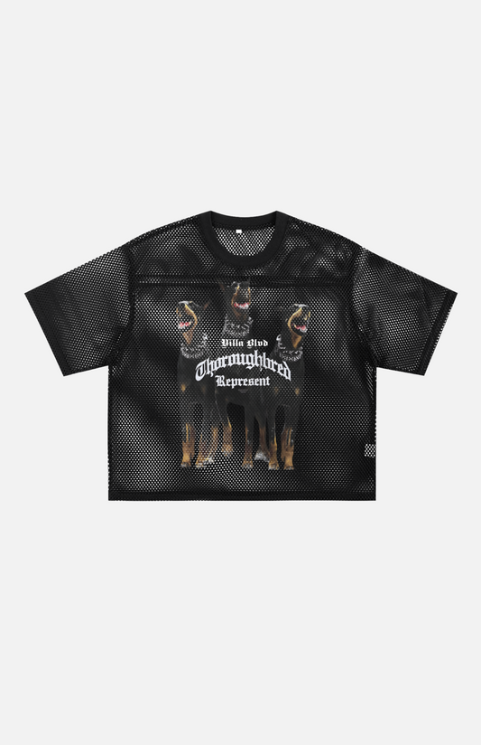 Villa Blvd Mesh Net Thoroughbred T-Shirt ☛ Multiple Colors Available ☚