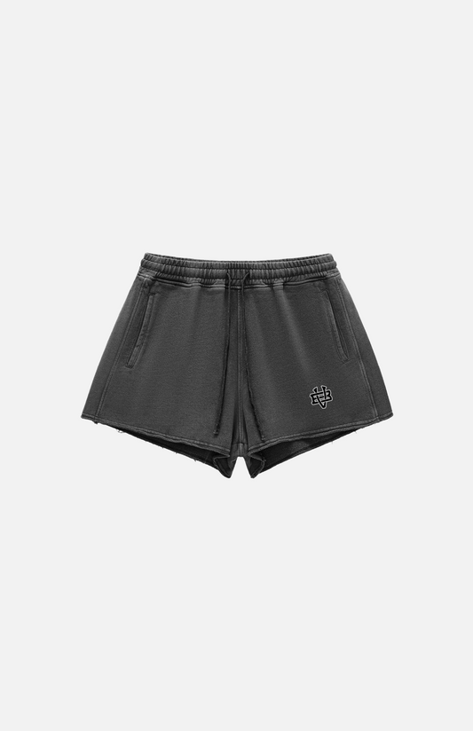 Villa Blvd Bold Vintage Washed Raw Edge Shorts ☛ Multiple Colors Available ☚