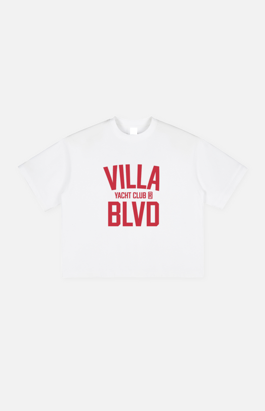 Villa Blvd Yacht Club® Vintage Washed Boxy T-Shirt ☛ Multiple Colors Available ☚